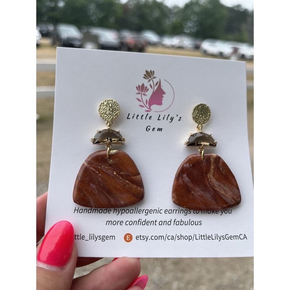 Handmade  Polymer Clay   Earrings